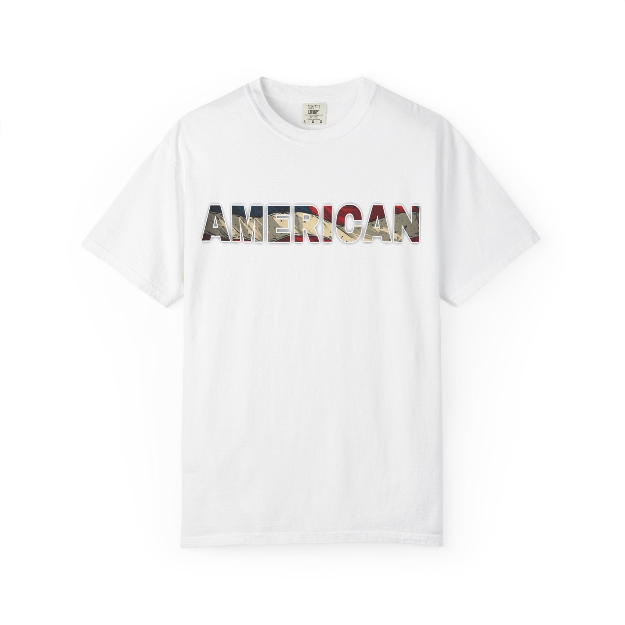 'AMERICAN' Patriotic Graphic Tee