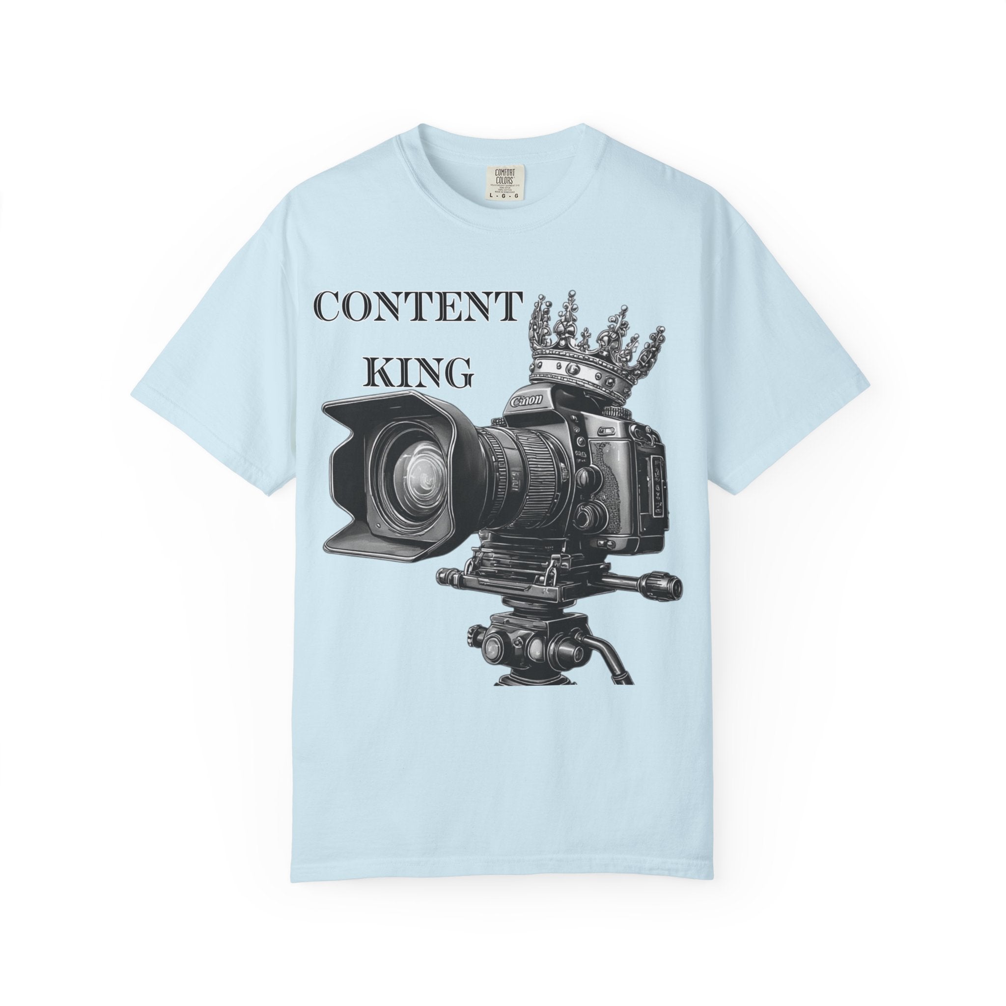 "Content King" Camera Graphic Tee