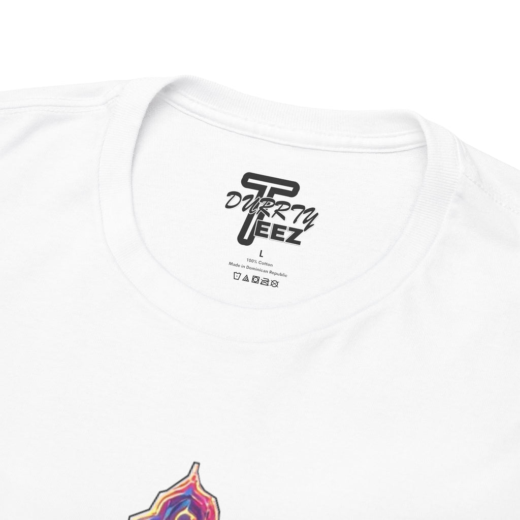"Self Sacrifice" Neon Christian Cross Graphic Tee