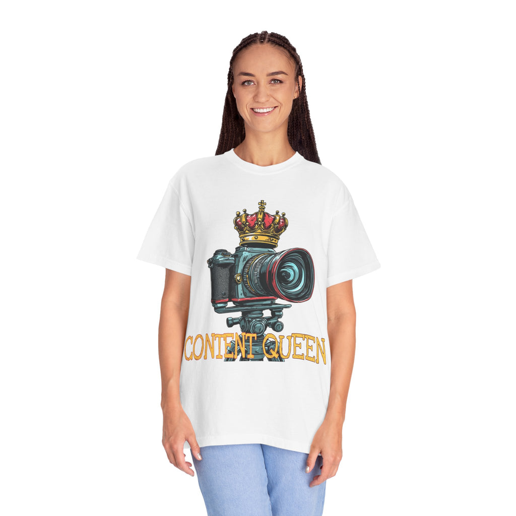"Content Queen" Camera Graphic Tee