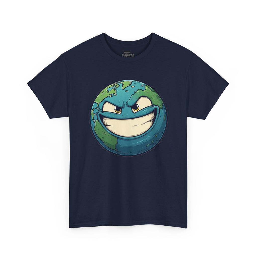 "Smirking Earth" Graphic Tee