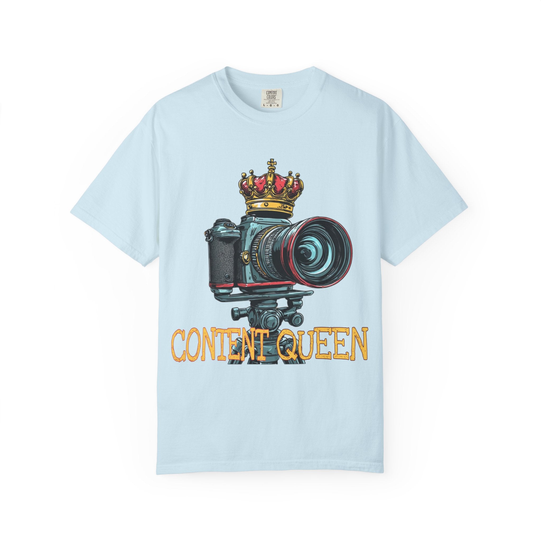 "Content Queen" Camera Graphic Tee