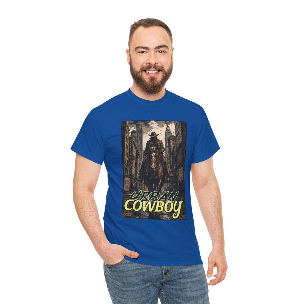 "Urban Cowboy" Retro City Cowboy Graphic Tee