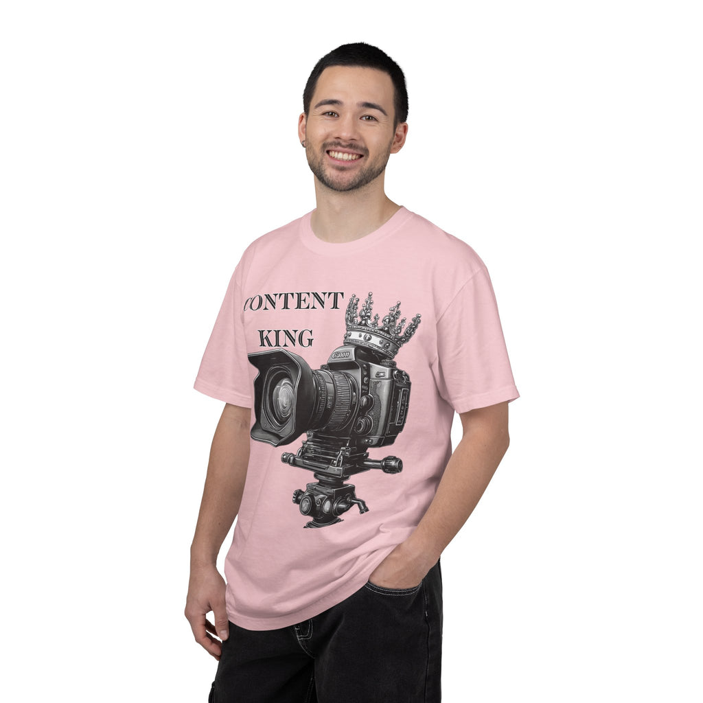 "Content King" Camera Graphic Tee