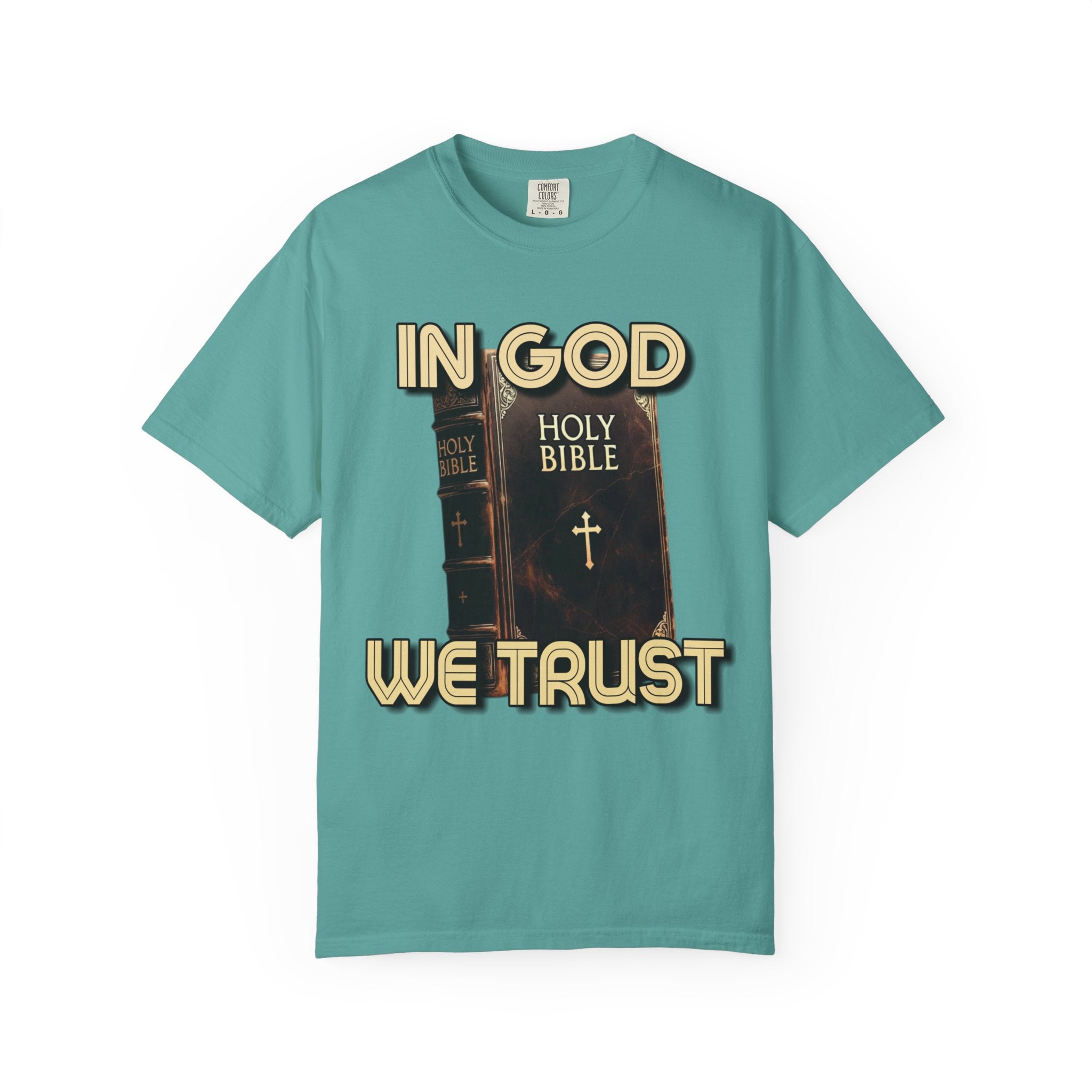 "In God We Trust" Faith Graphic Tee