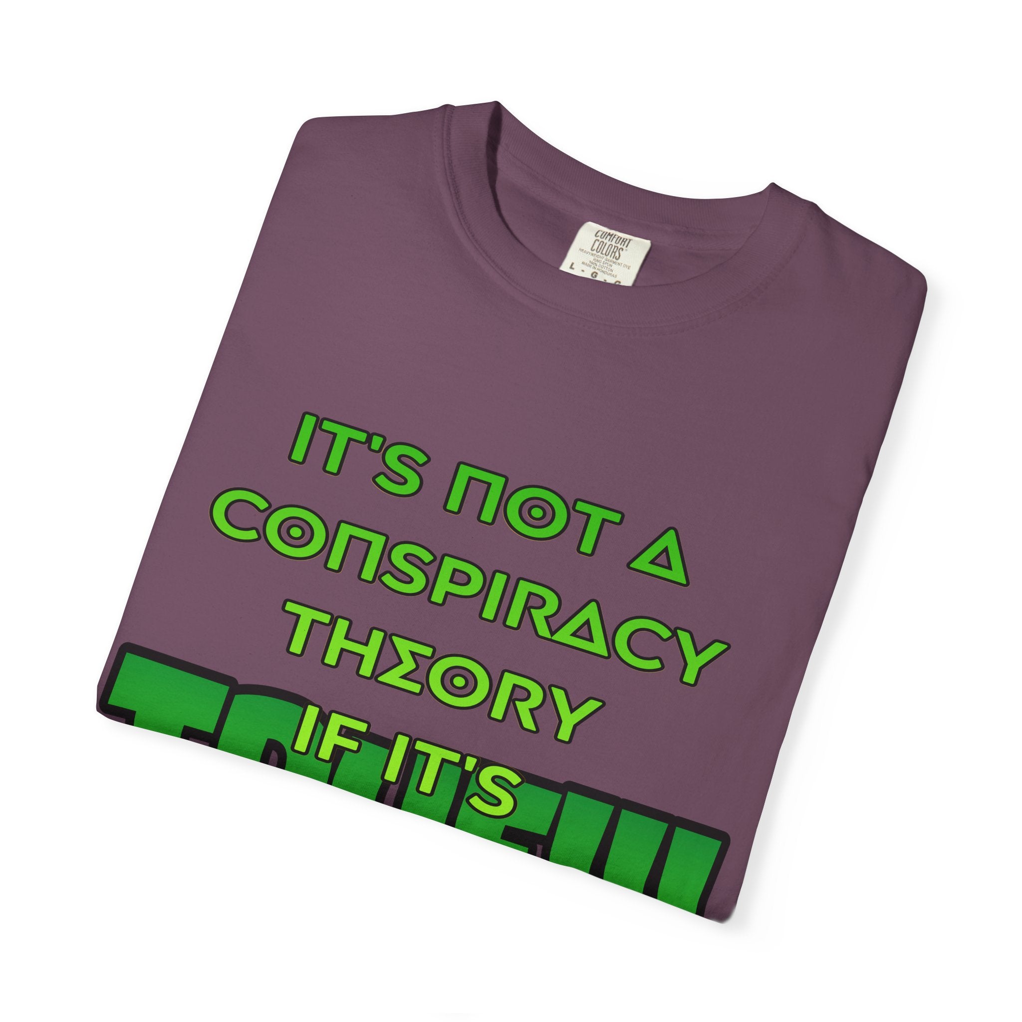 "It's Not a Conspiracy Theory If It's True!!!" Graphic Tee