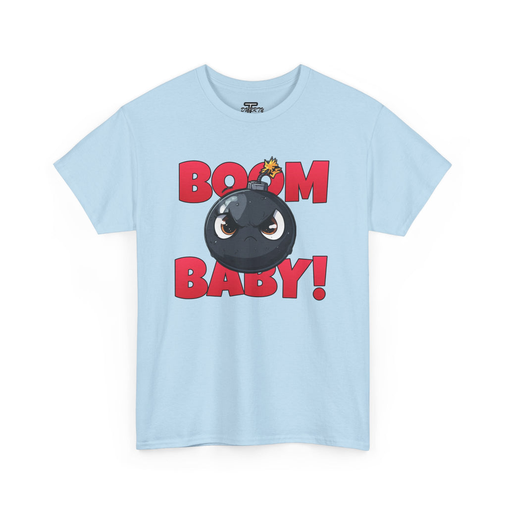 "Boom Baby!" Retro Cartoon Bomb Graphic Tee