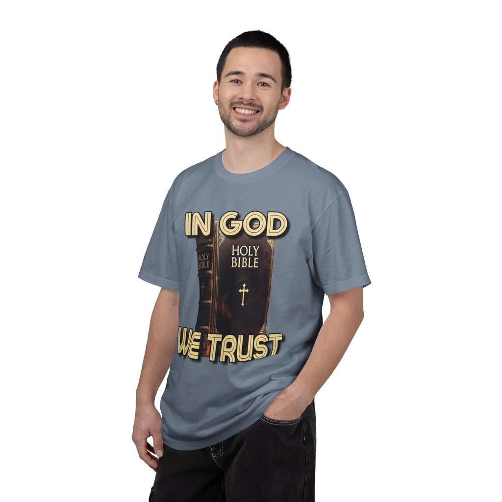 "In God We Trust" Faith Graphic Tee