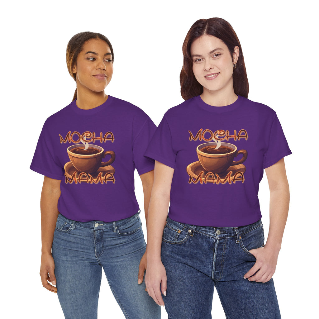 "Mocha Mama" — Coffee Lover Graphic Tee
