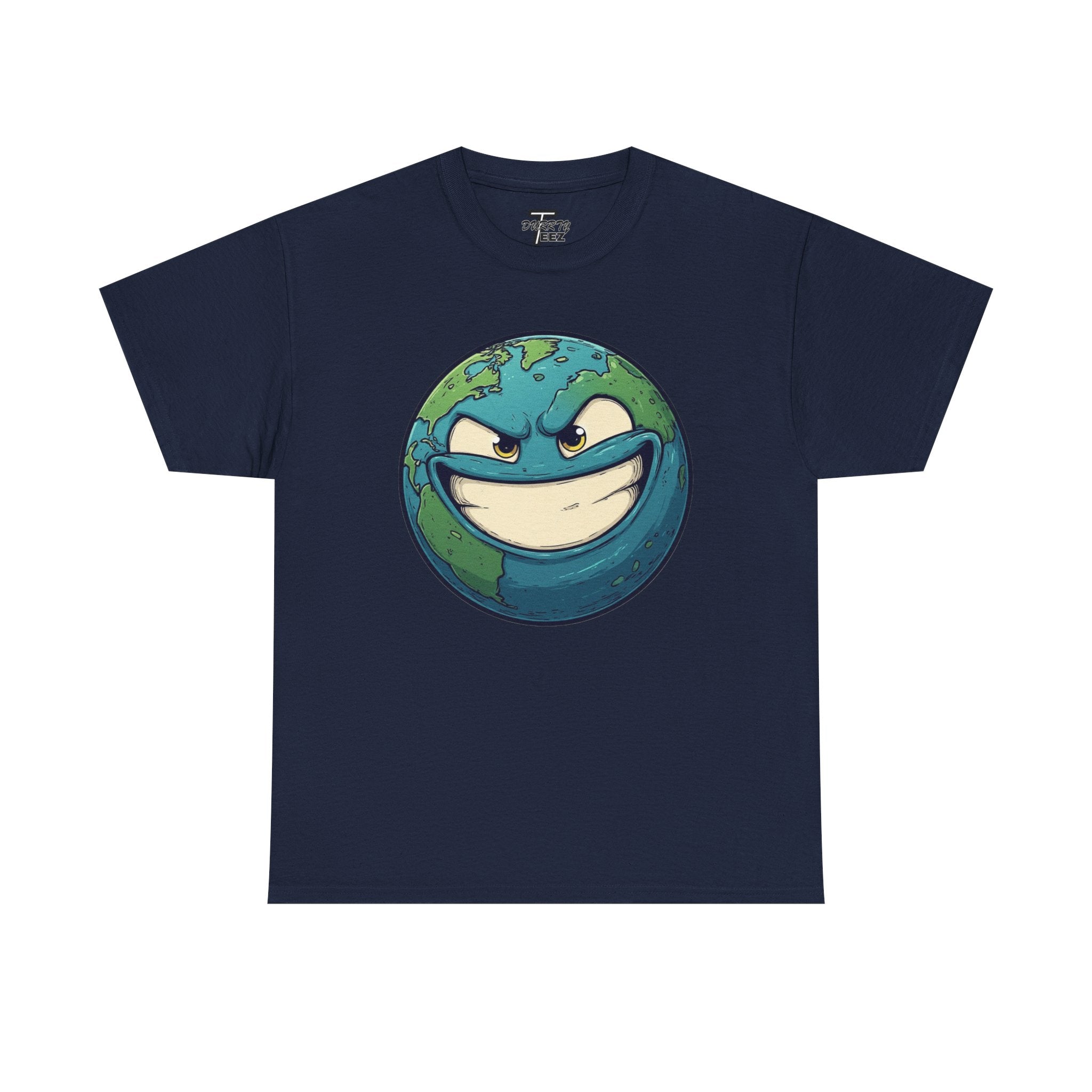 "Smirking Earth" Graphic Tee