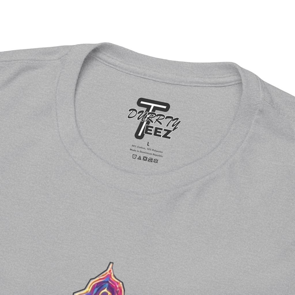 "Self Sacrifice" Neon Christian Cross Graphic Tee