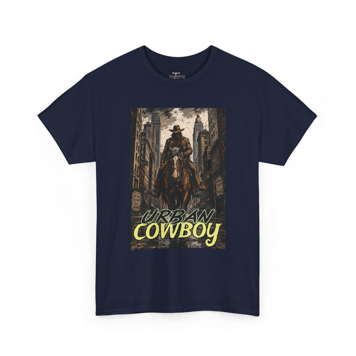 "Urban Cowboy" Retro City Cowboy Graphic Tee