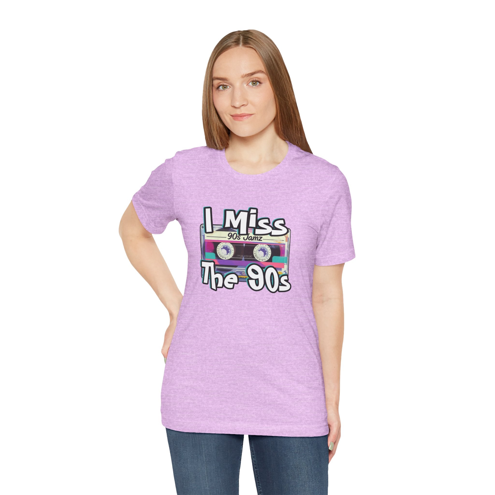 "I Miss The 90s" Retro Cassette Nostalgia Graphic Tee