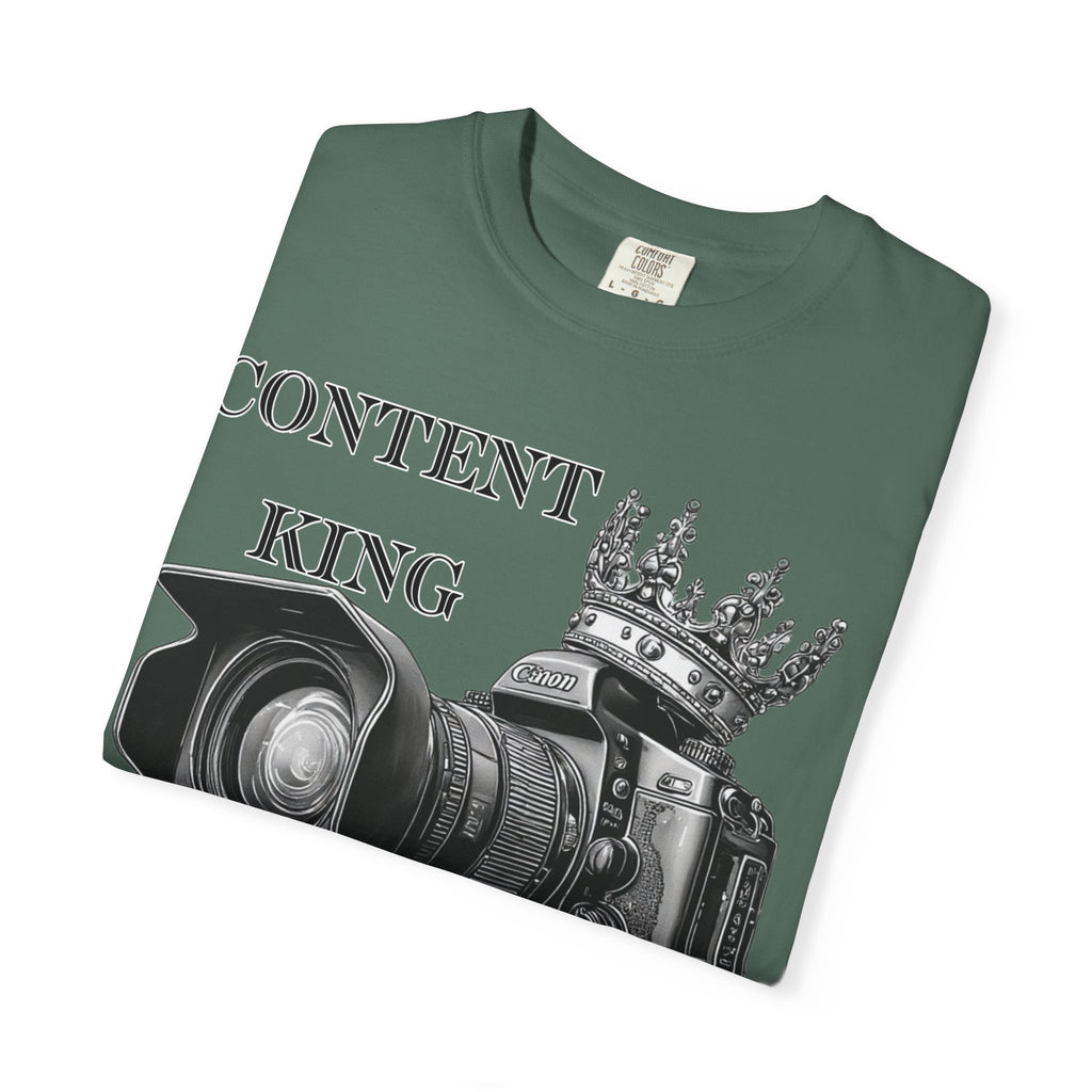 "Content King" Camera Graphic Tee