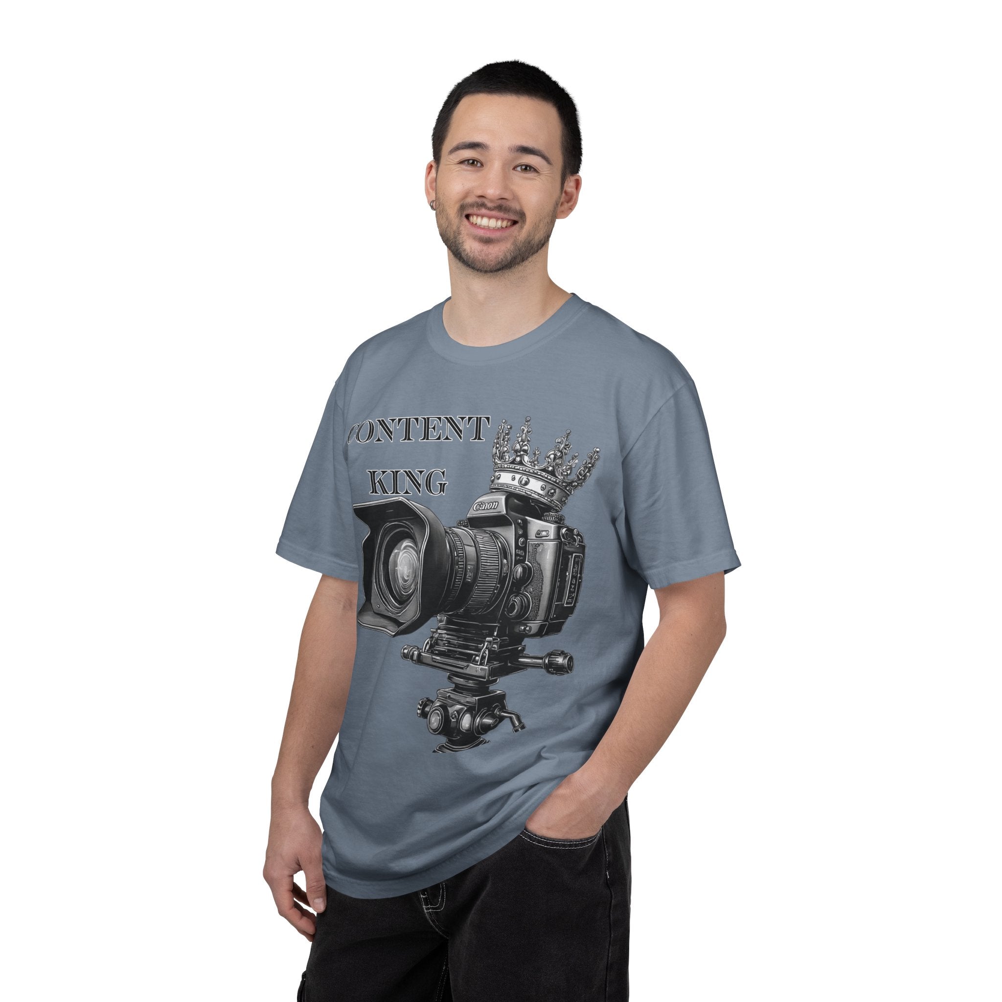 "Content King" Camera Graphic Tee