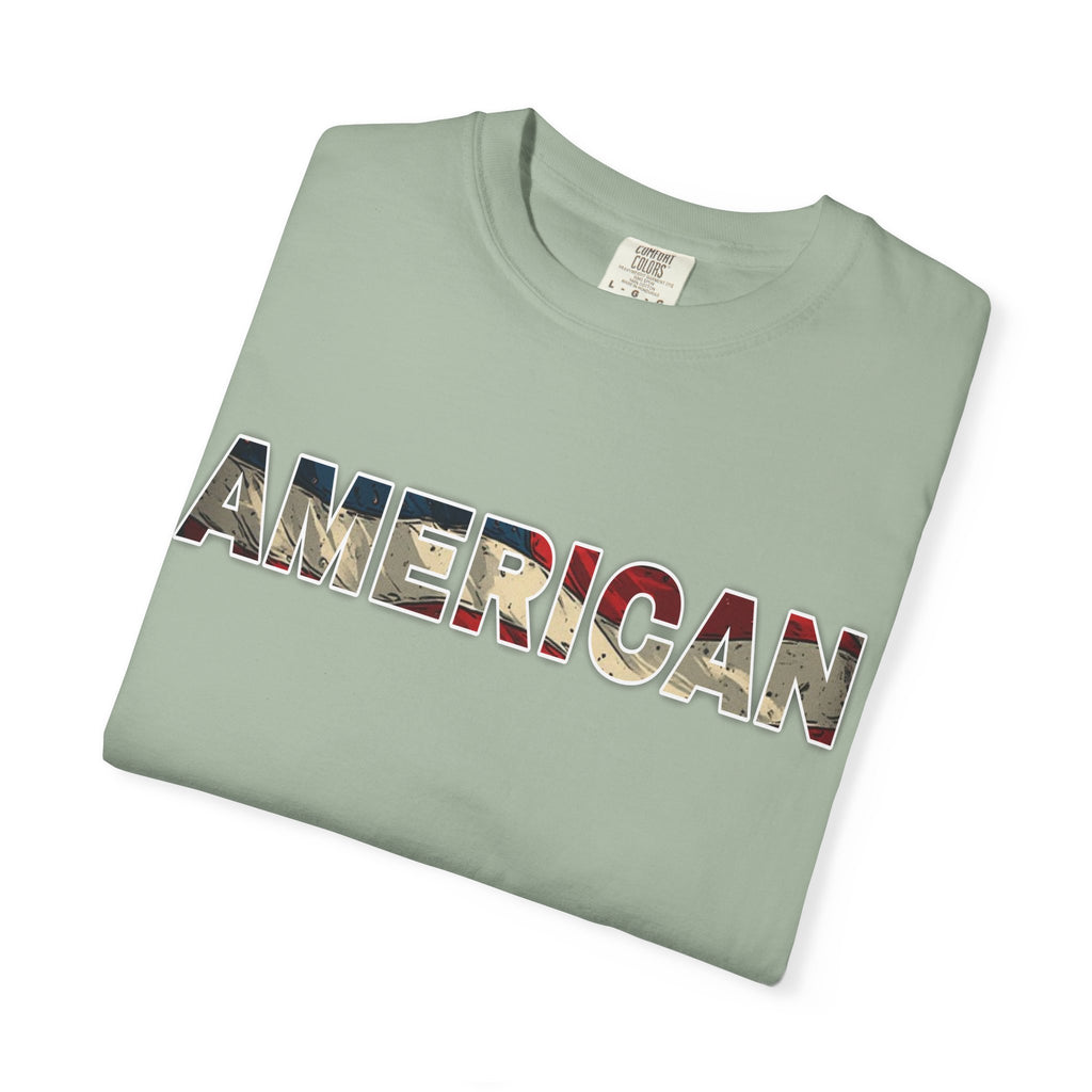 'AMERICAN' Patriotic Graphic Tee