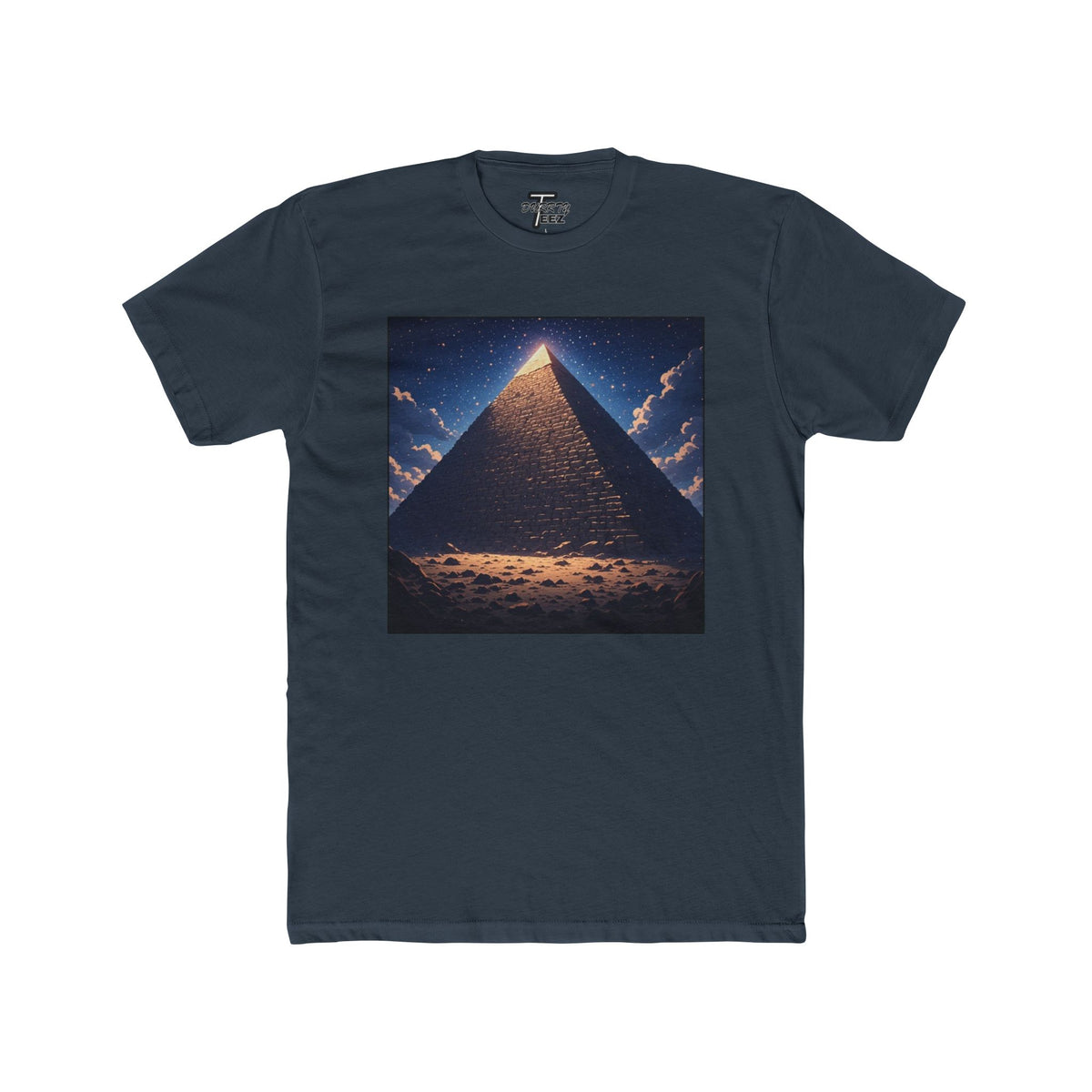 "Beautiful History" Pyramid At Night Graphic Tee