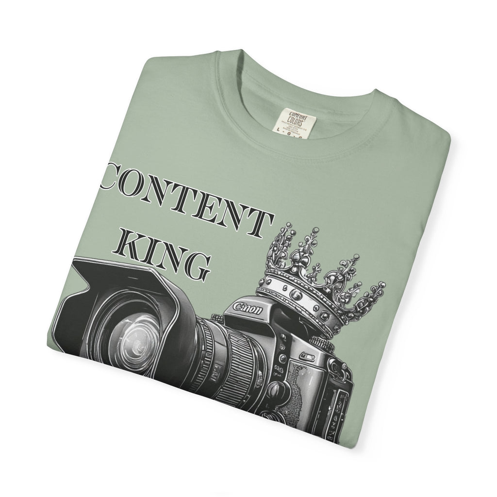 "Content King" Camera Graphic Tee