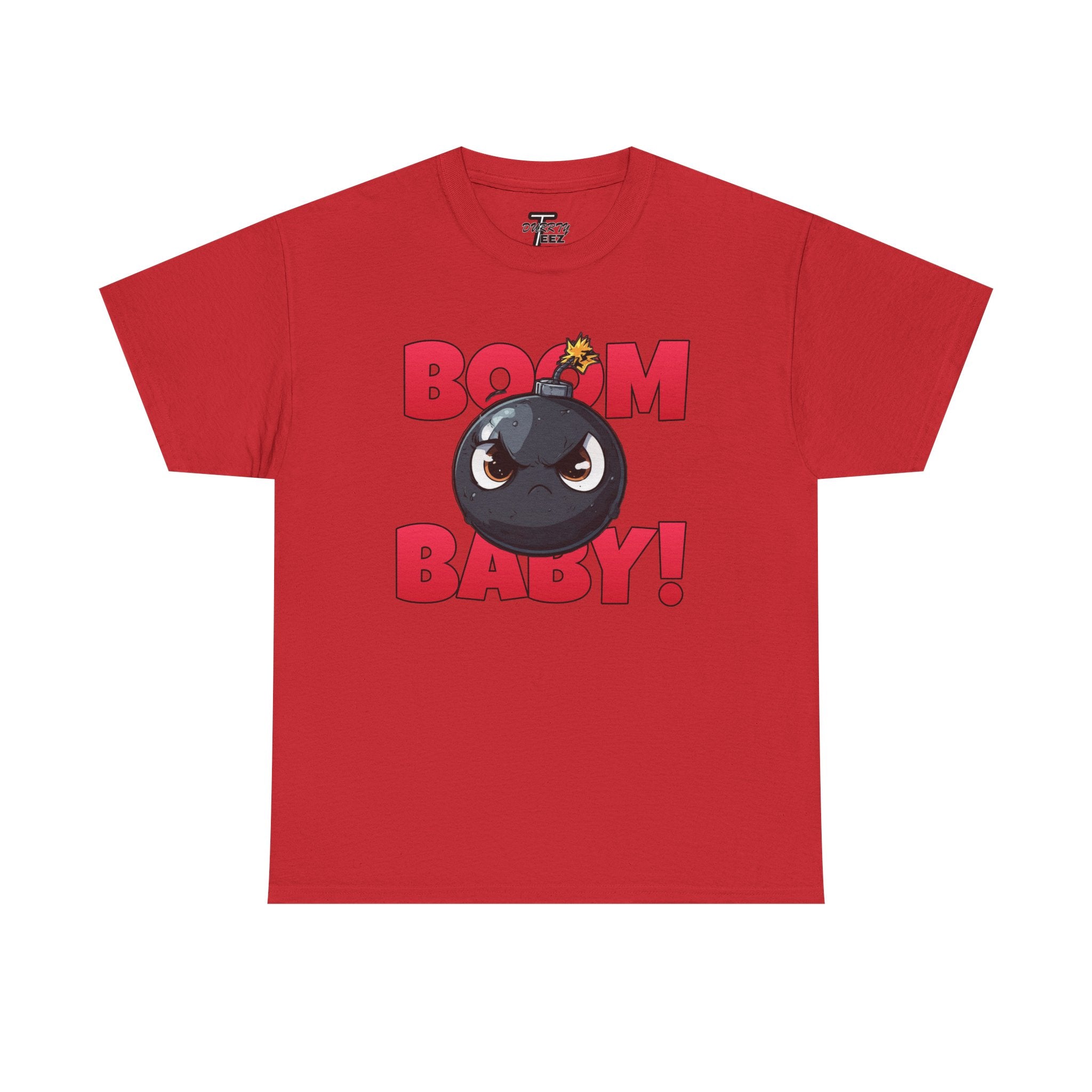 "Boom Baby!" Retro Cartoon Bomb Graphic Tee
