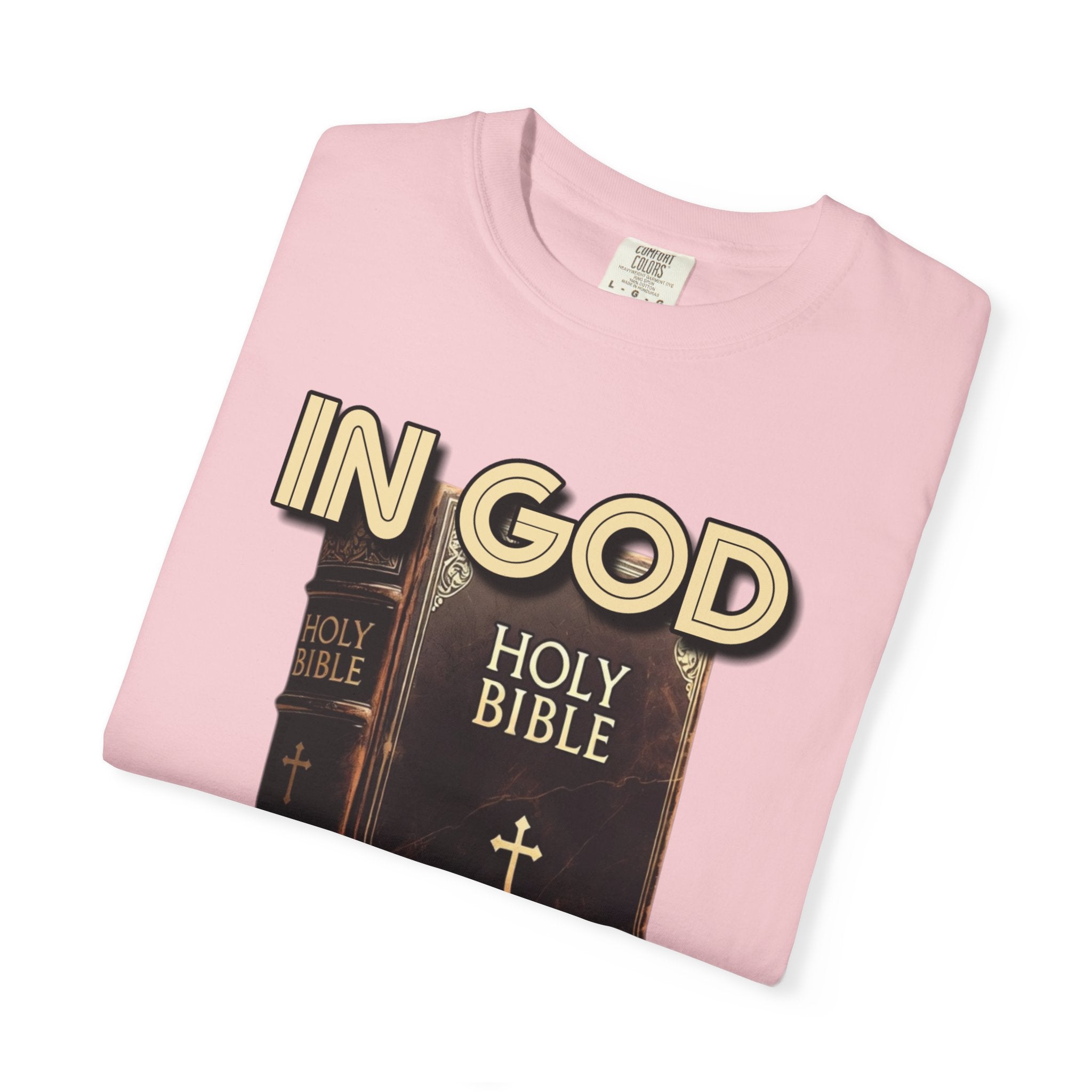 "In God We Trust" Faith Graphic Tee