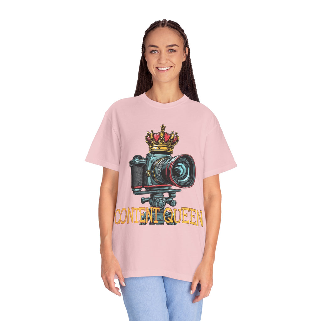 "Content Queen" Camera Graphic Tee