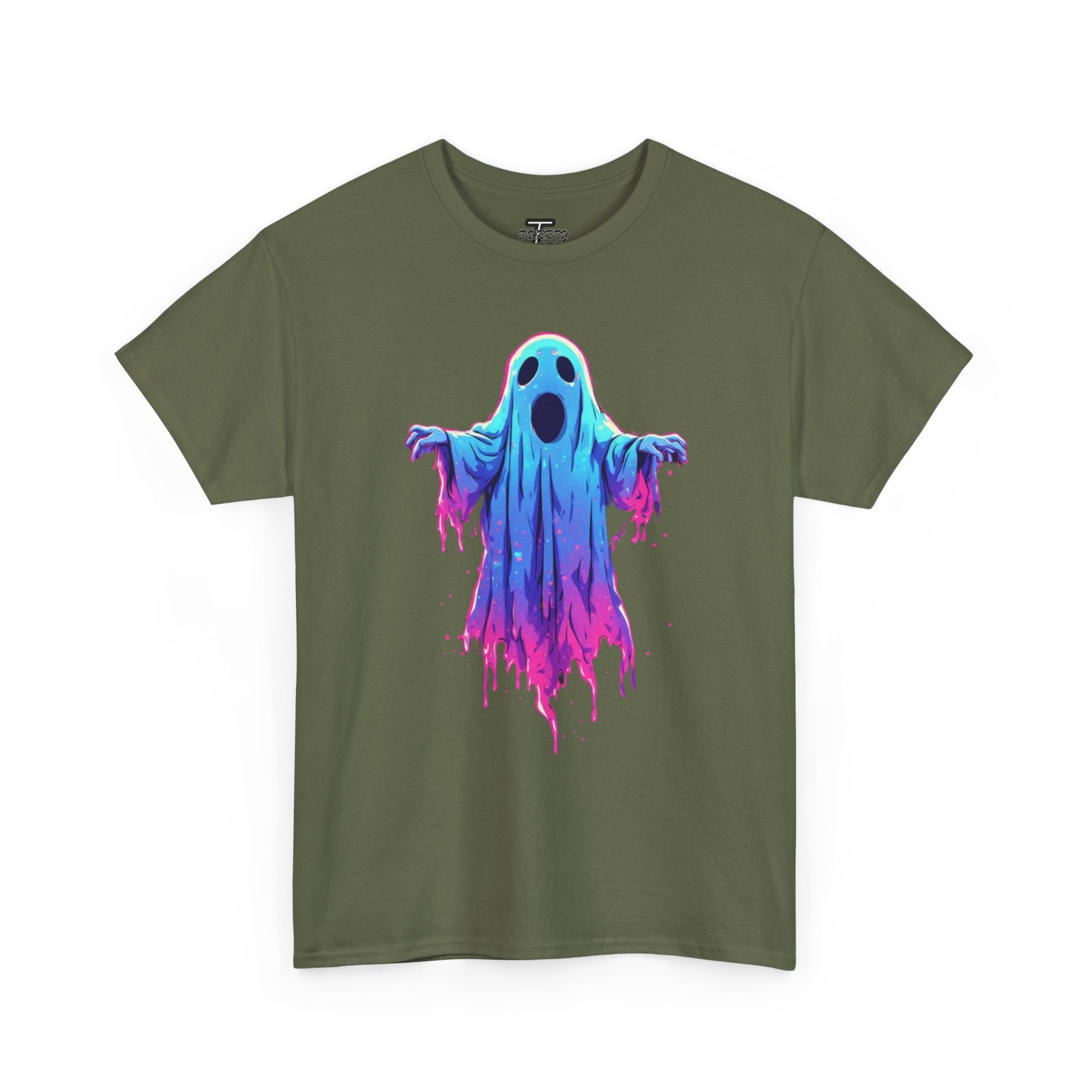 "Ghost Drip" Neon Ghost Graphic Tee