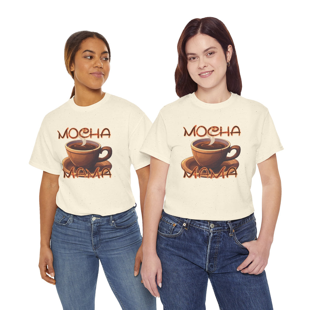 "Mocha Mama" — Coffee Lover Graphic Tee