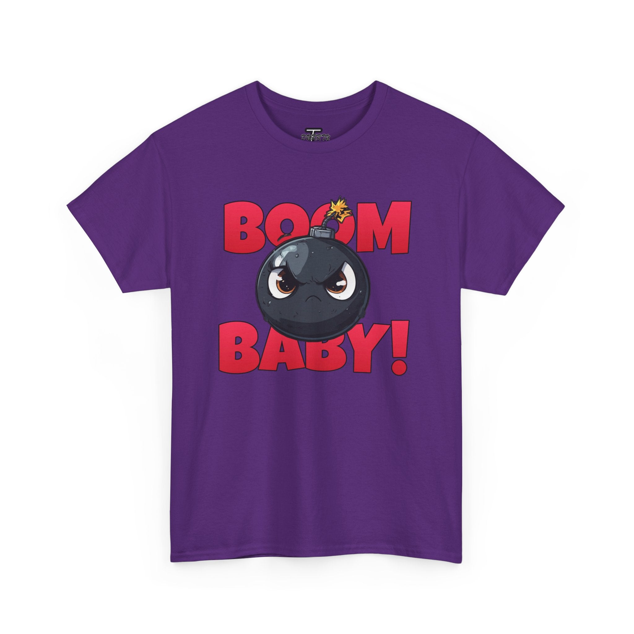 "Boom Baby!" Retro Cartoon Bomb Graphic Tee