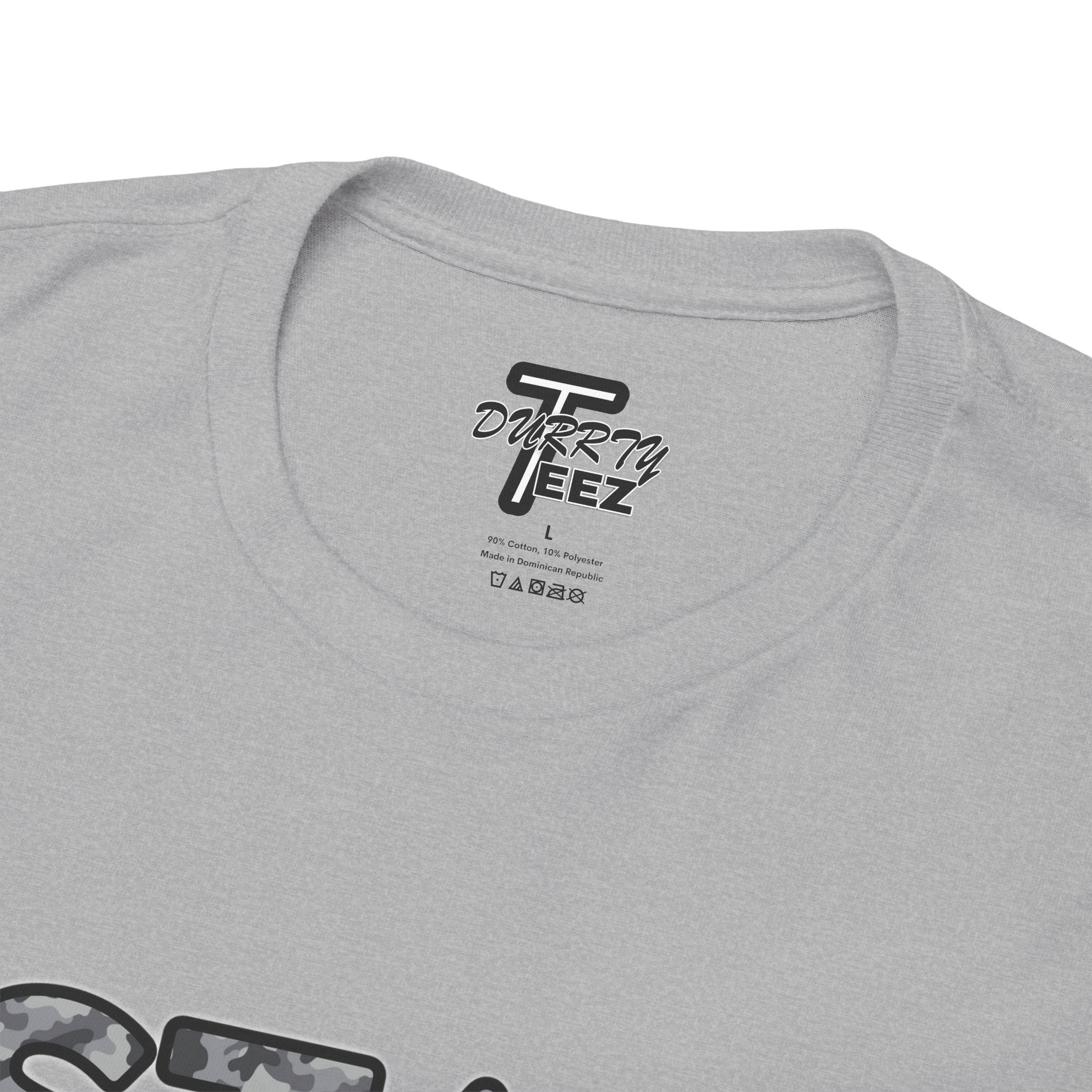 "Stay Based!" Urban Camo Graphic Tee
