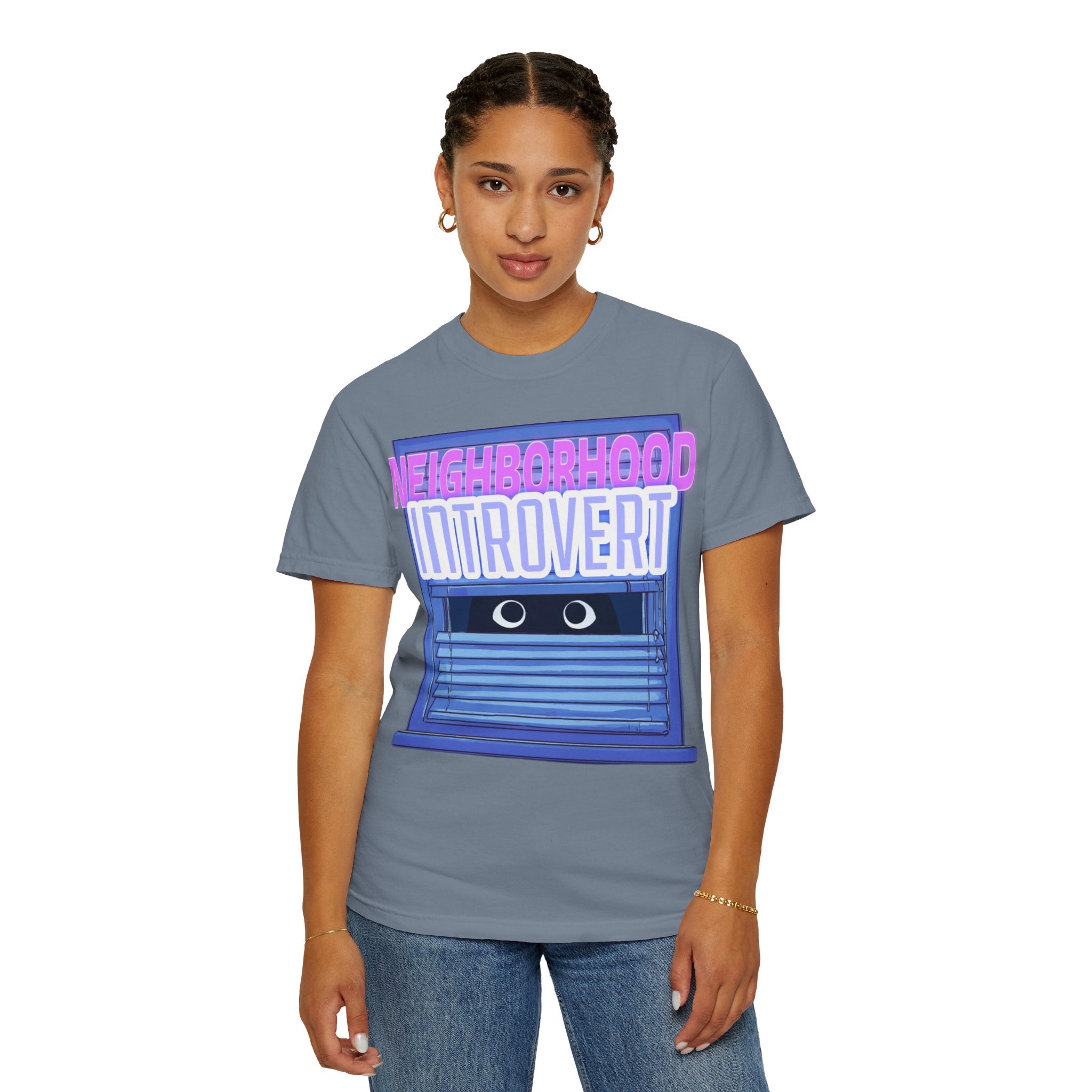 "Neighborhood Introvert" Graphic Tee V2