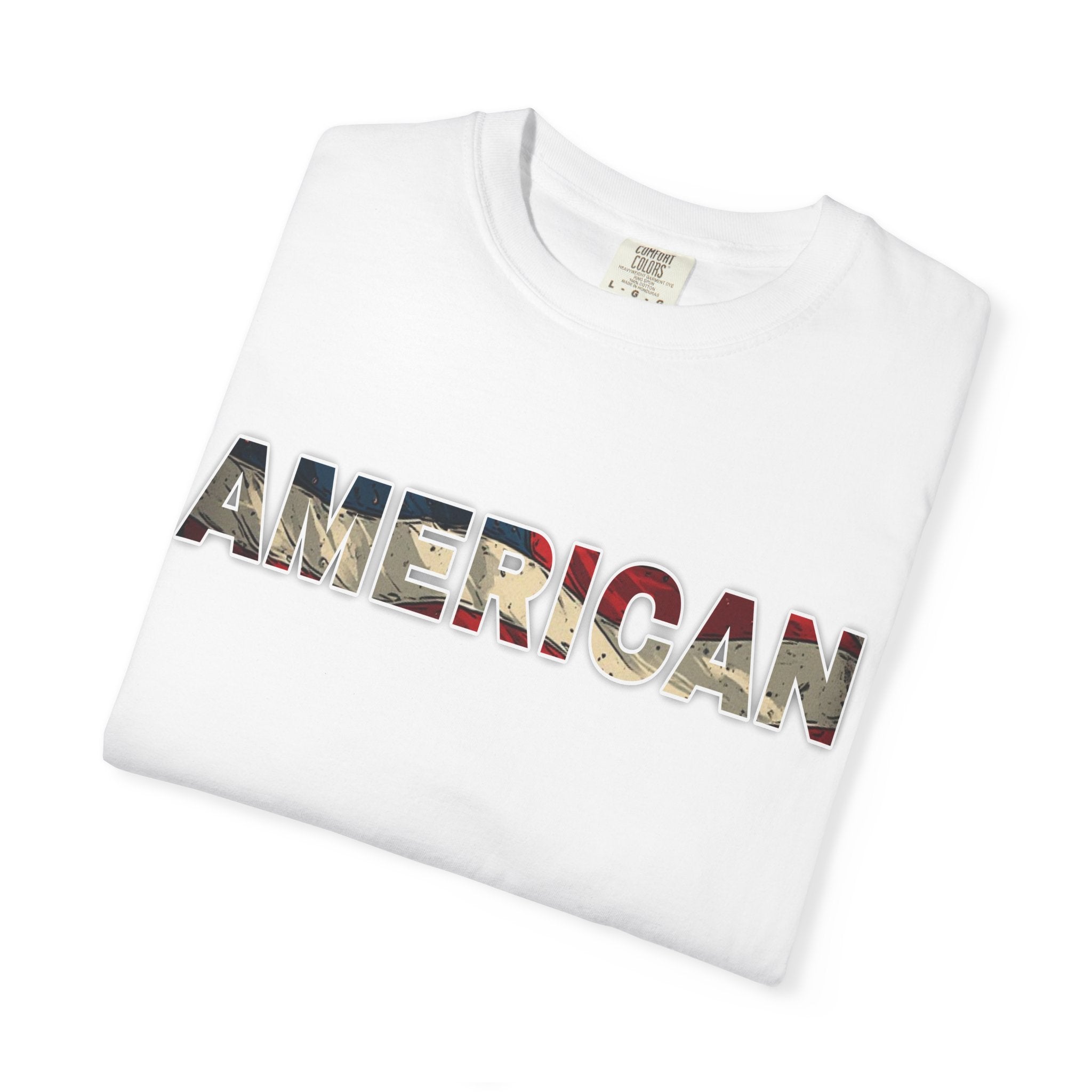 'AMERICAN' Patriotic Graphic Tee