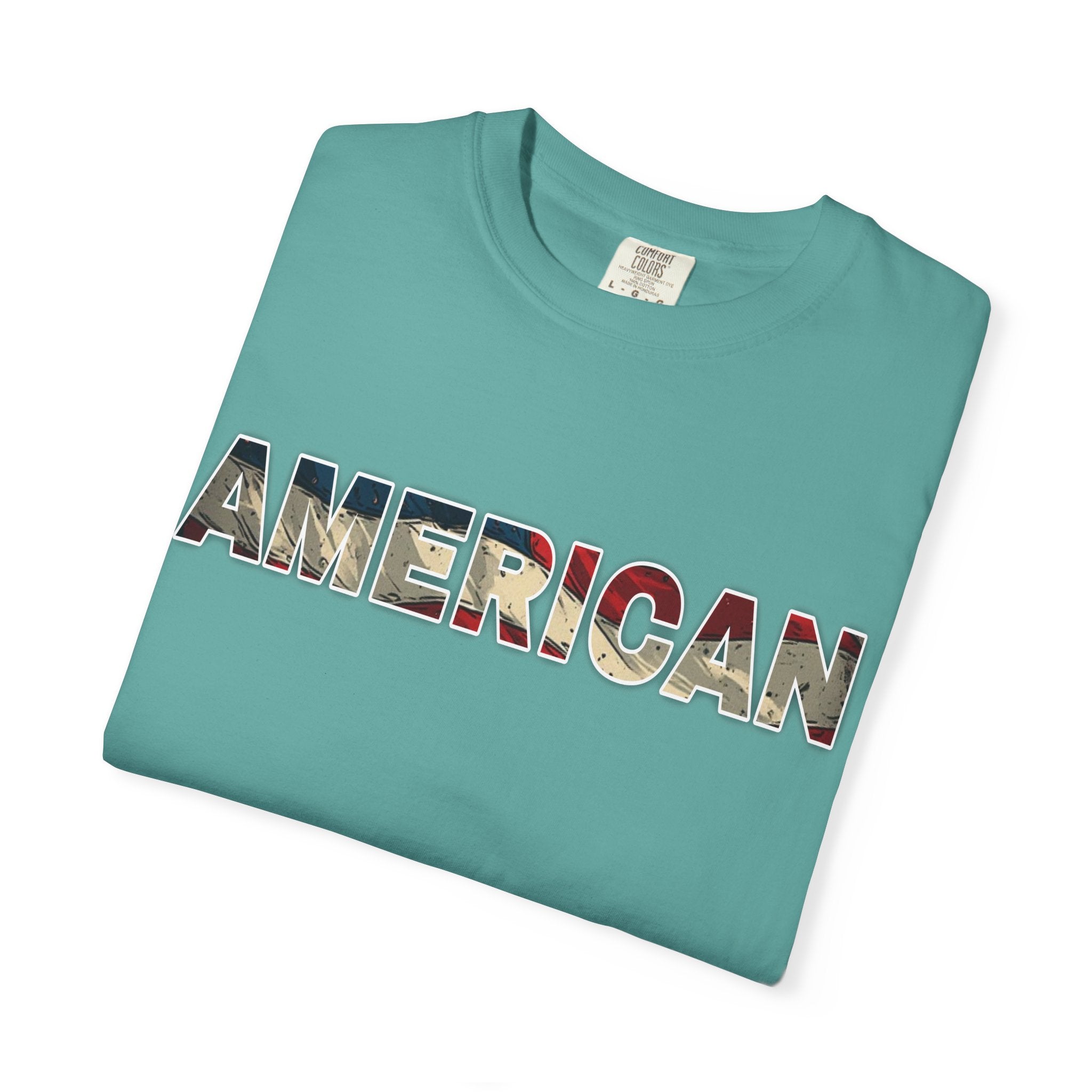 'AMERICAN' Patriotic Graphic Tee