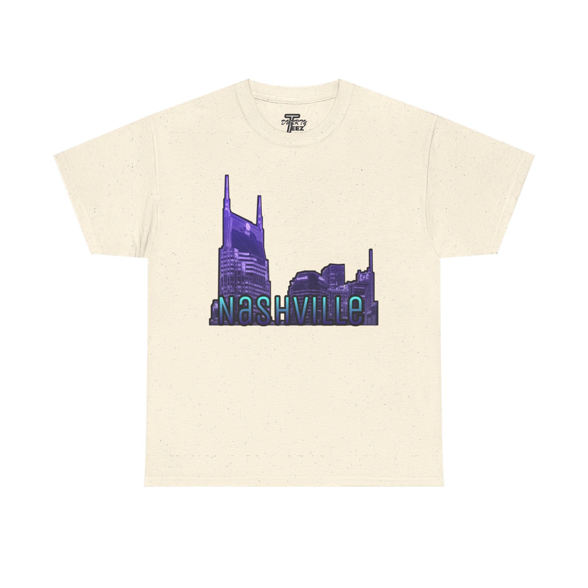 "Nashville Skyline" - Nashville Tennessee Graphic Tee
