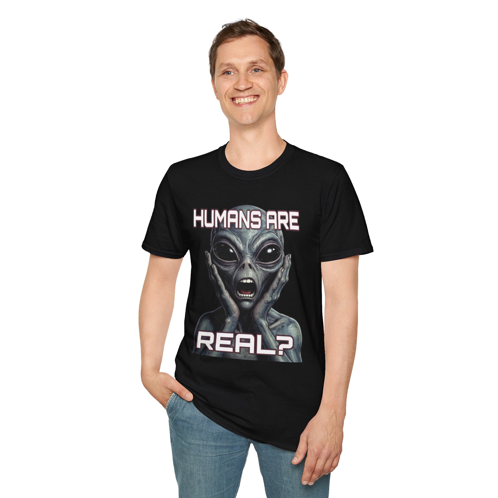 "Humans Are Real?" Graphic Tee
