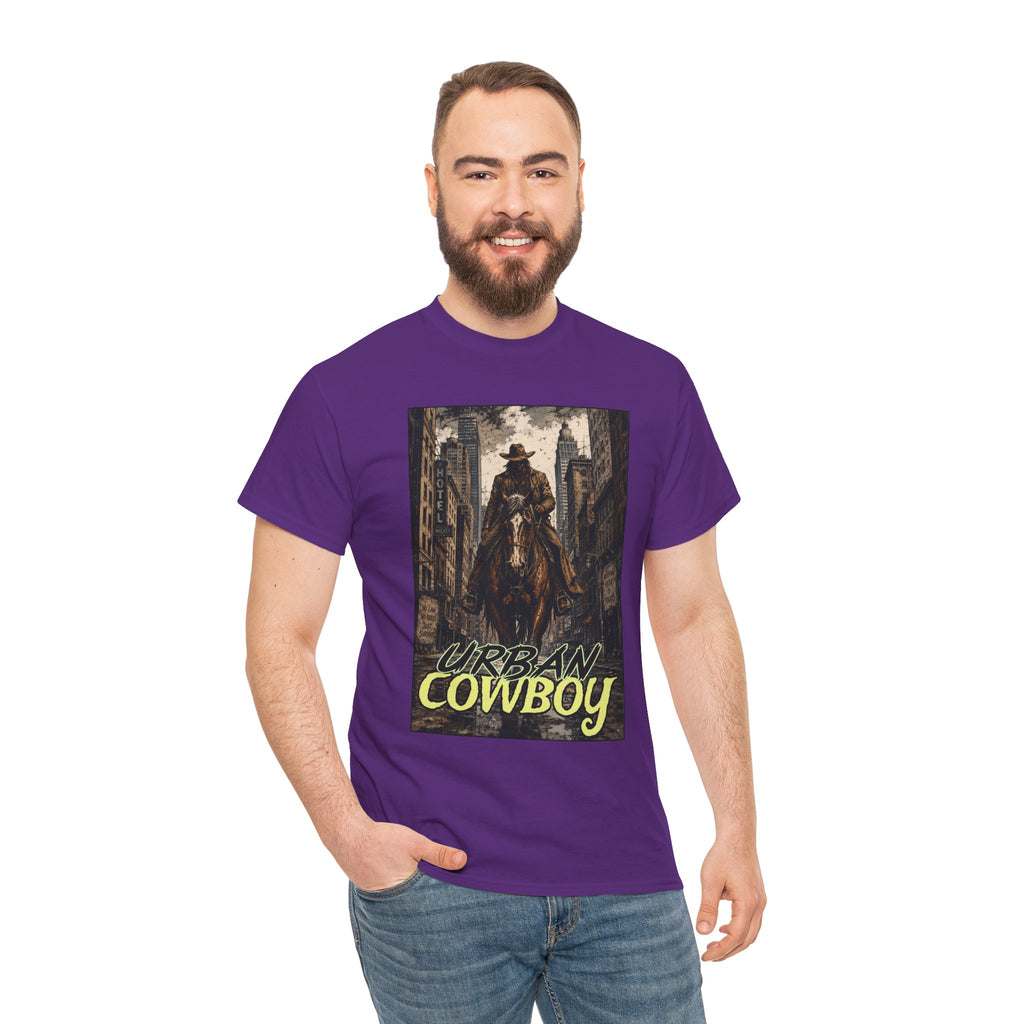 "Urban Cowboy" Retro City Cowboy Graphic Tee