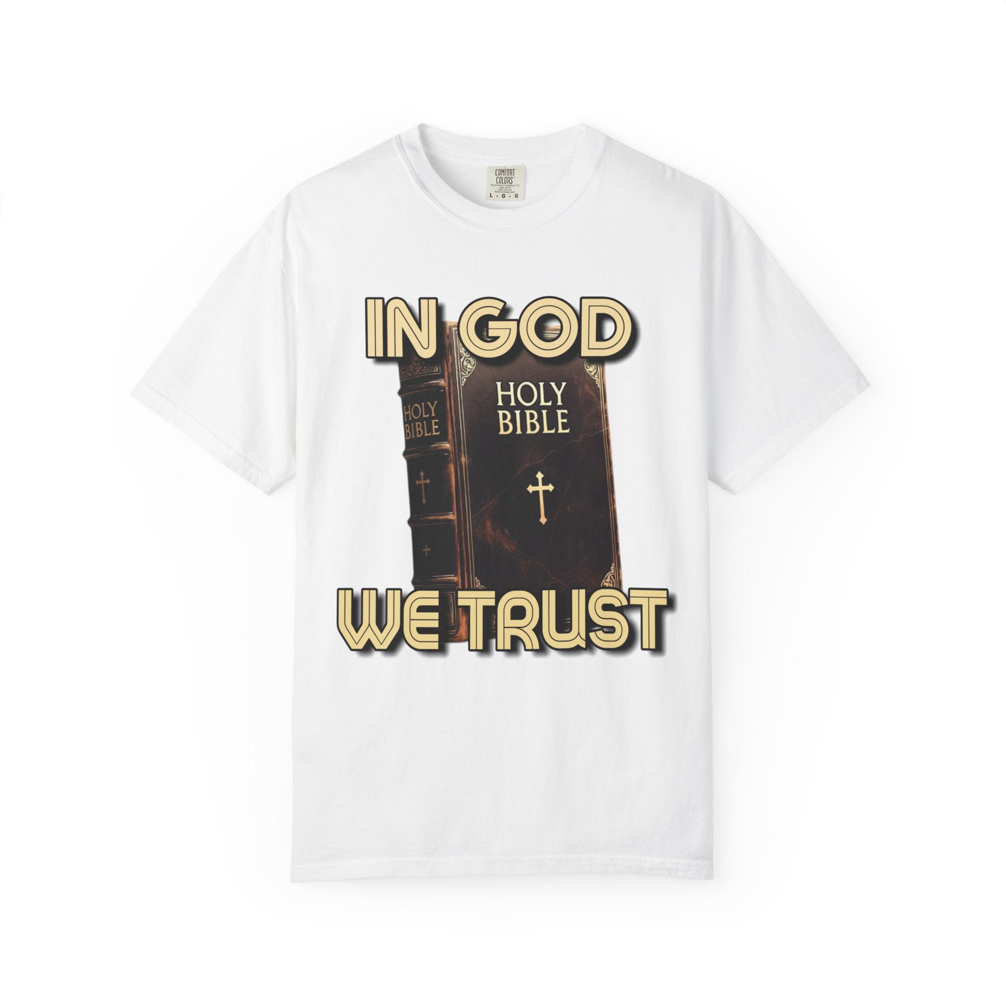 "In God We Trust" Faith Graphic Tee