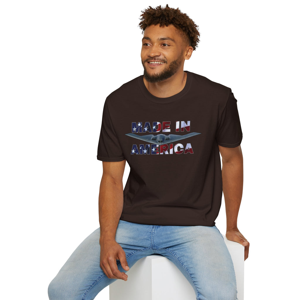 "Made In America" B2 Bomber America 250 Graphic Tee
