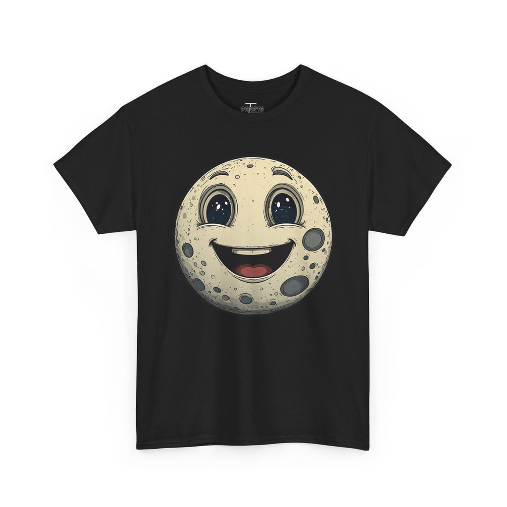 Happy Moonface T-Shirt — Cute Vintage Moon
