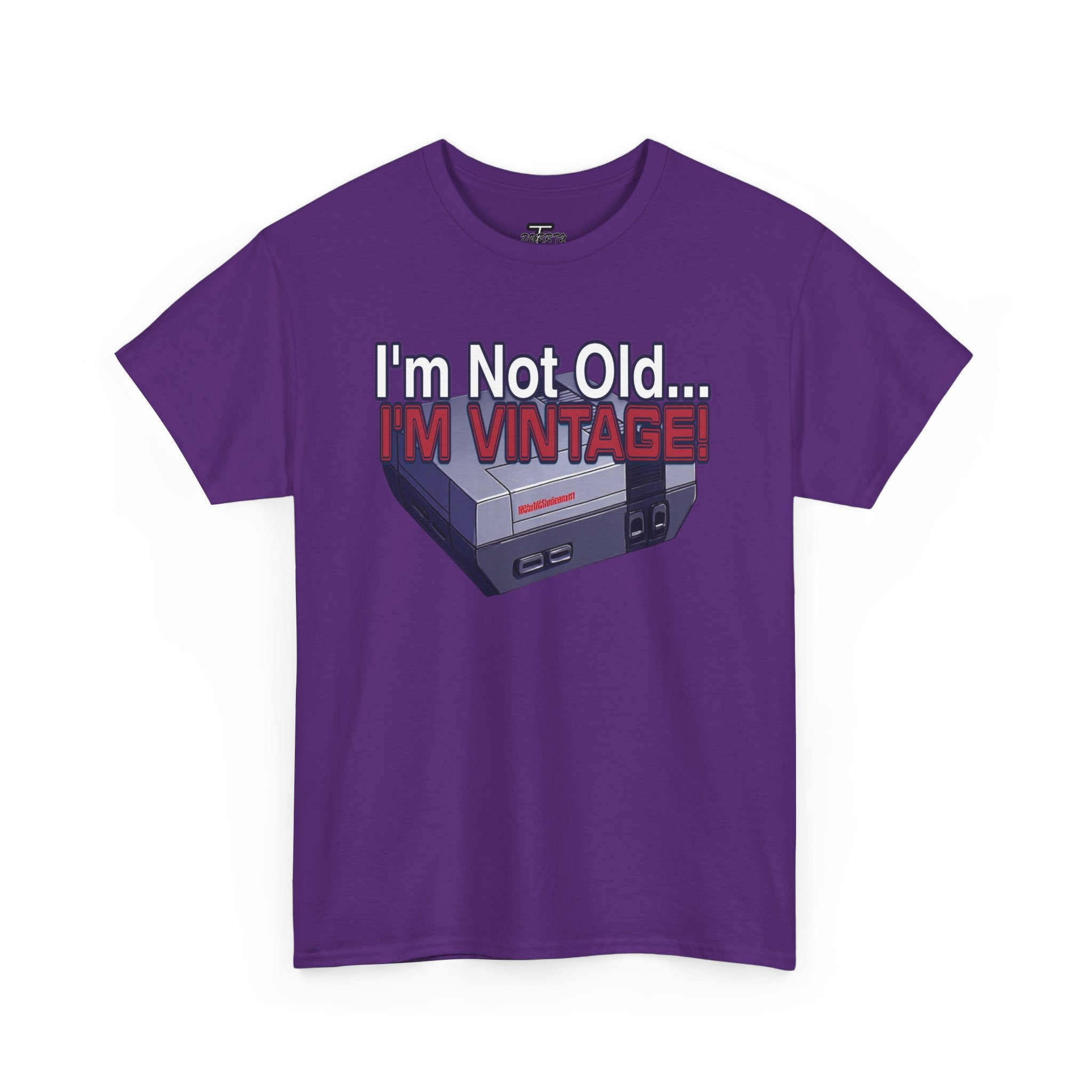 "I'm Not Old... I'm Vintage" Retro Gaming T-Shirt