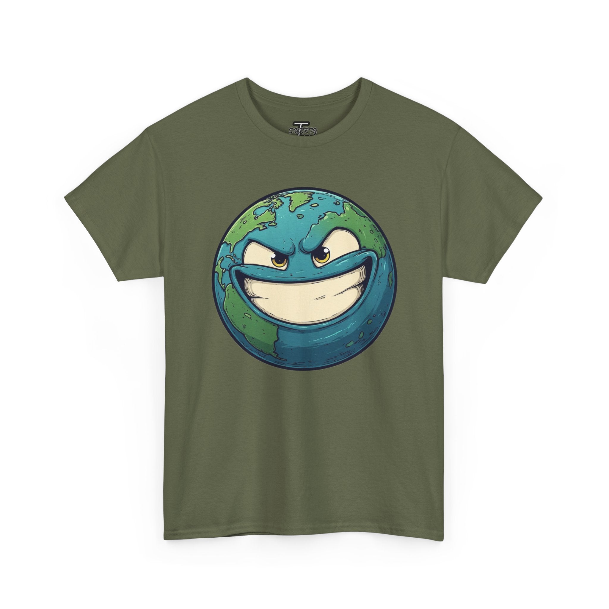 "Smirking Earth" Graphic Tee