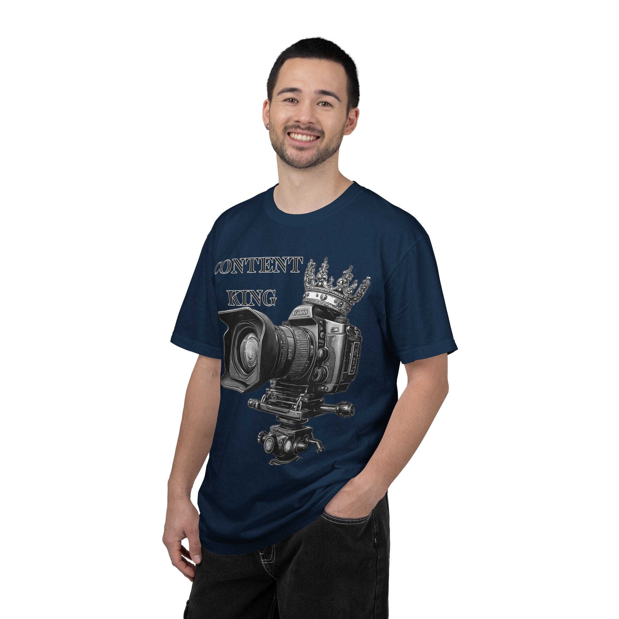"Content King" Camera Graphic Tee