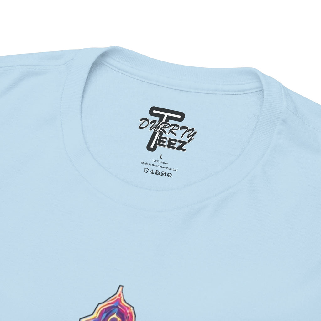 "Self Sacrifice" Neon Christian Cross Graphic Tee