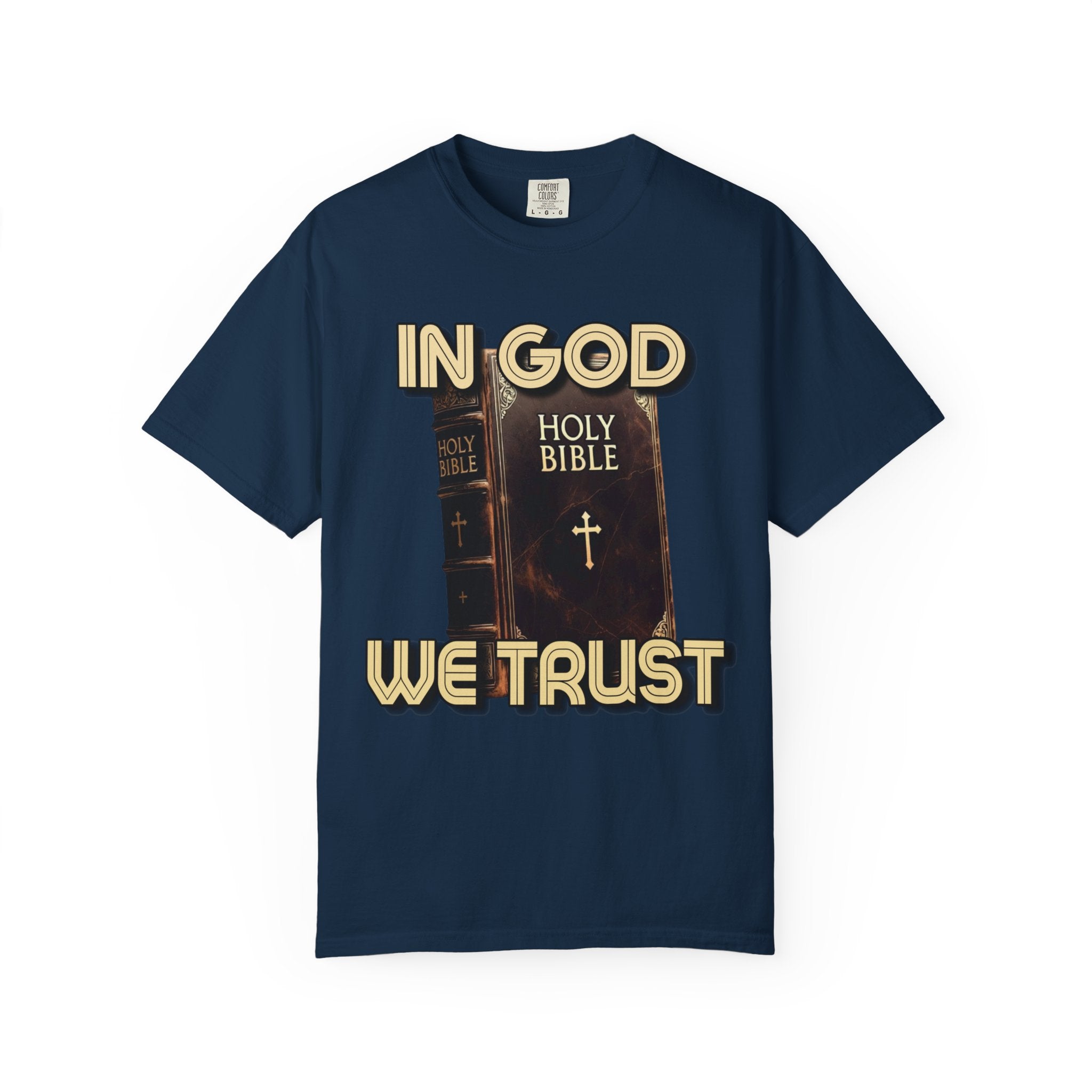 "In God We Trust" Faith Graphic Tee