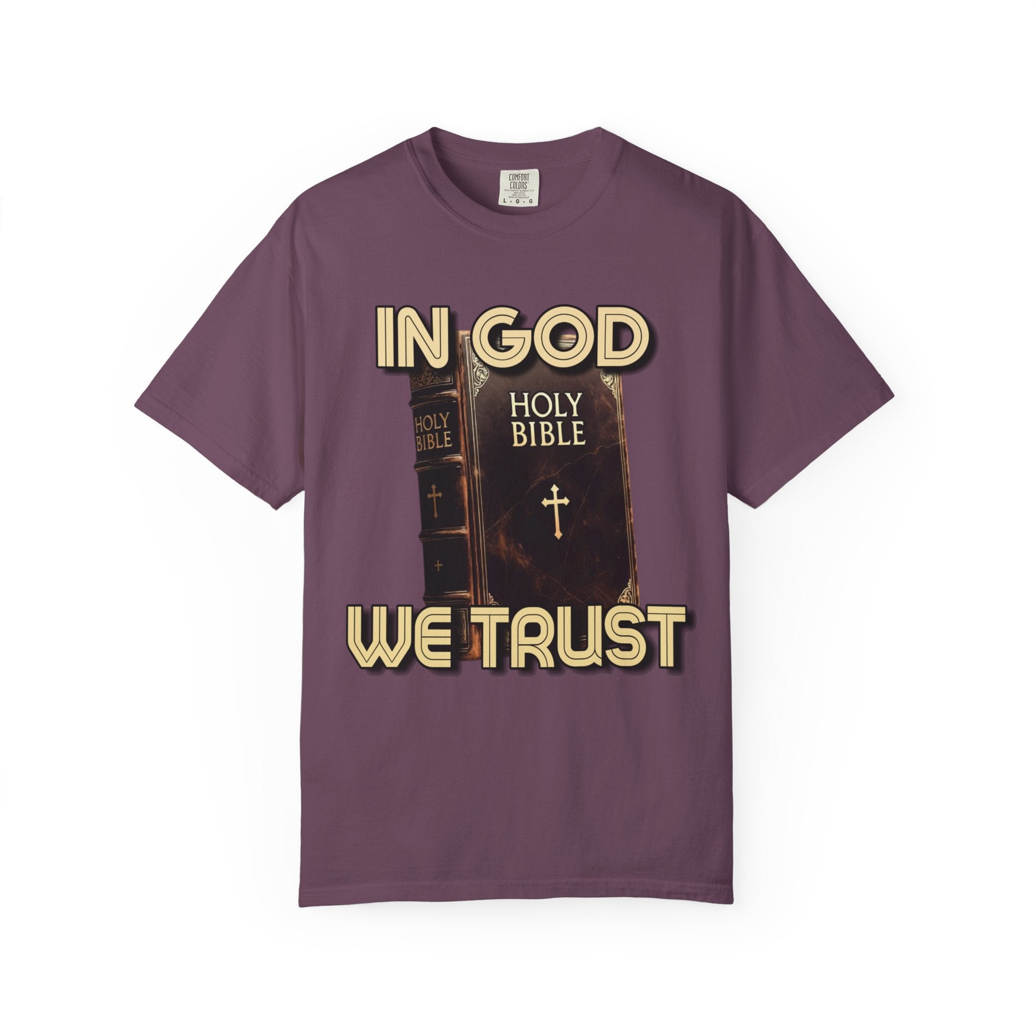 "In God We Trust" Faith Graphic Tee