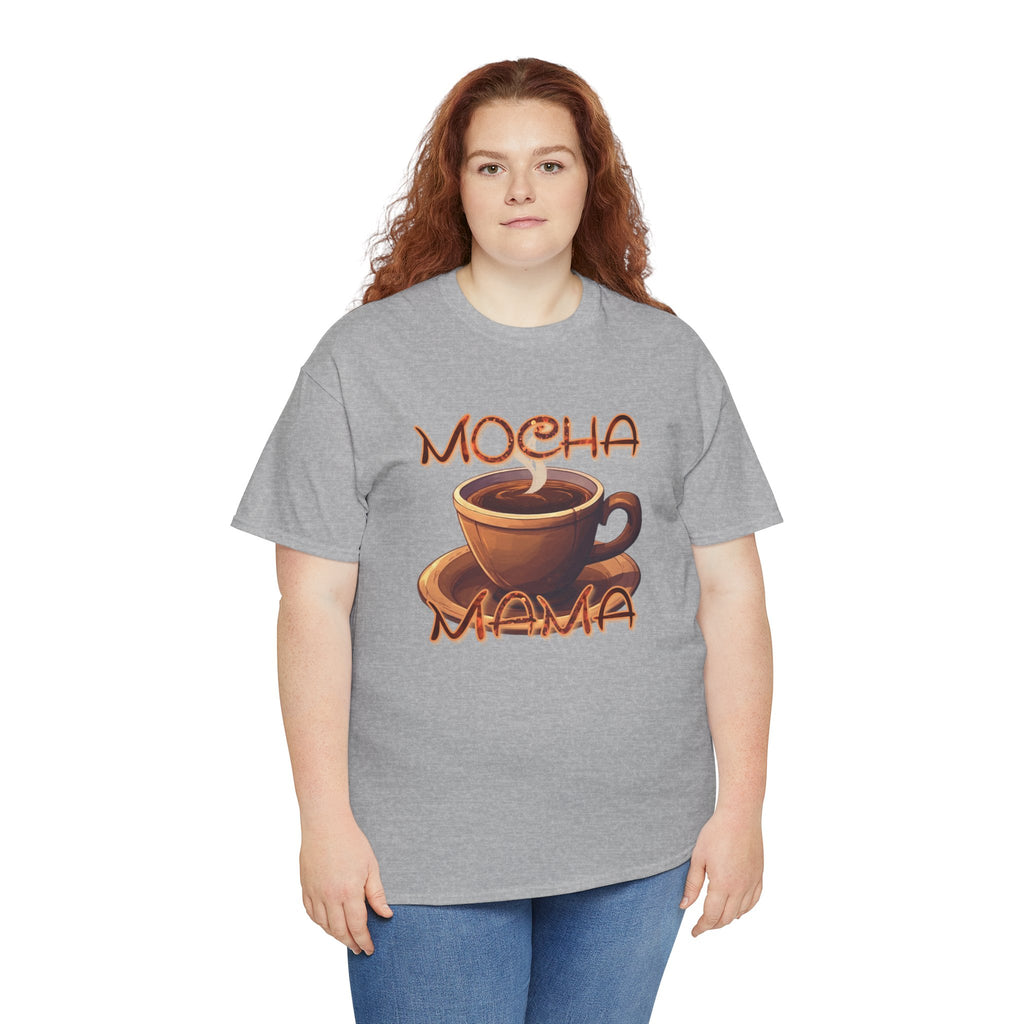 "Mocha Mama" — Coffee Lover Graphic Tee