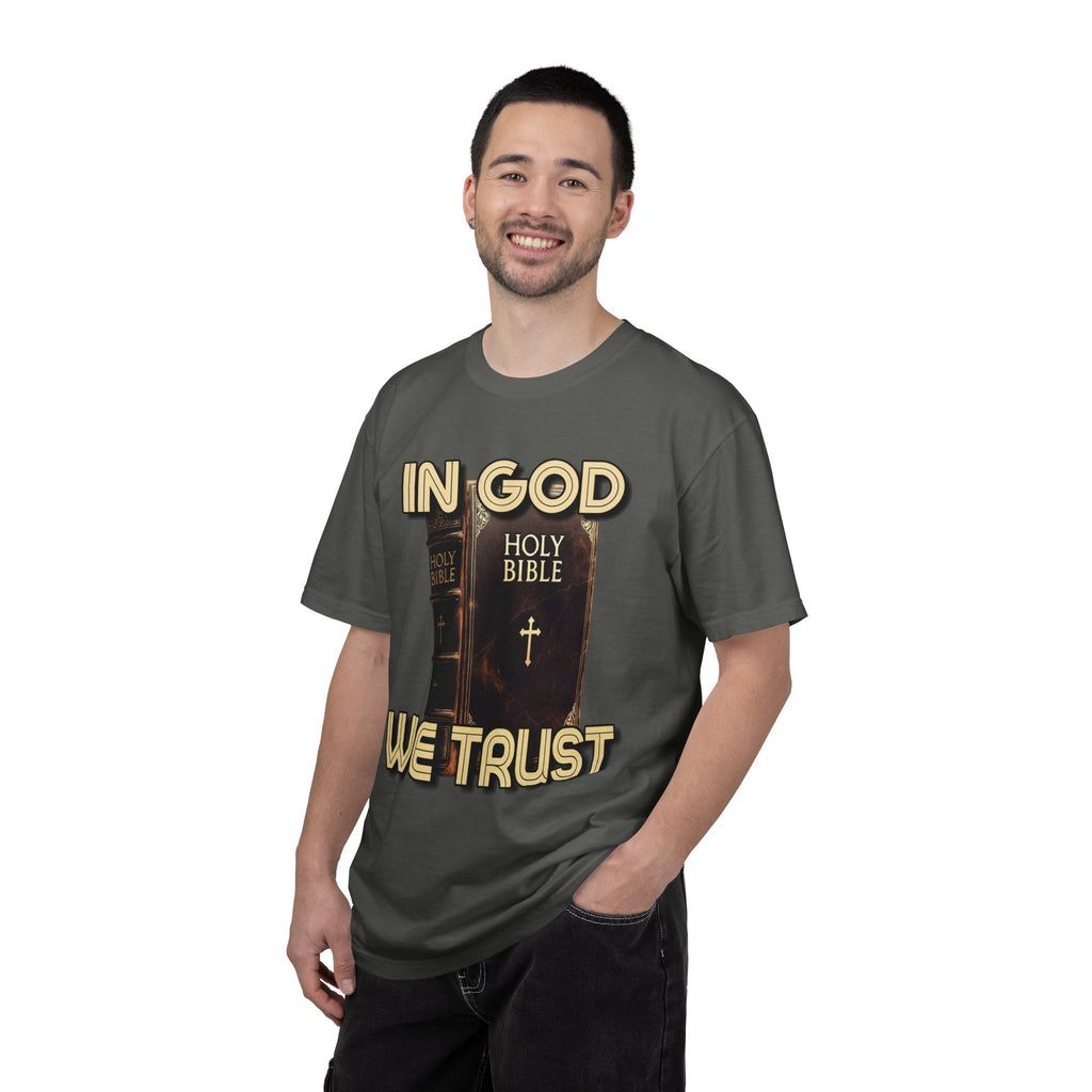 "In God We Trust" Faith Graphic Tee