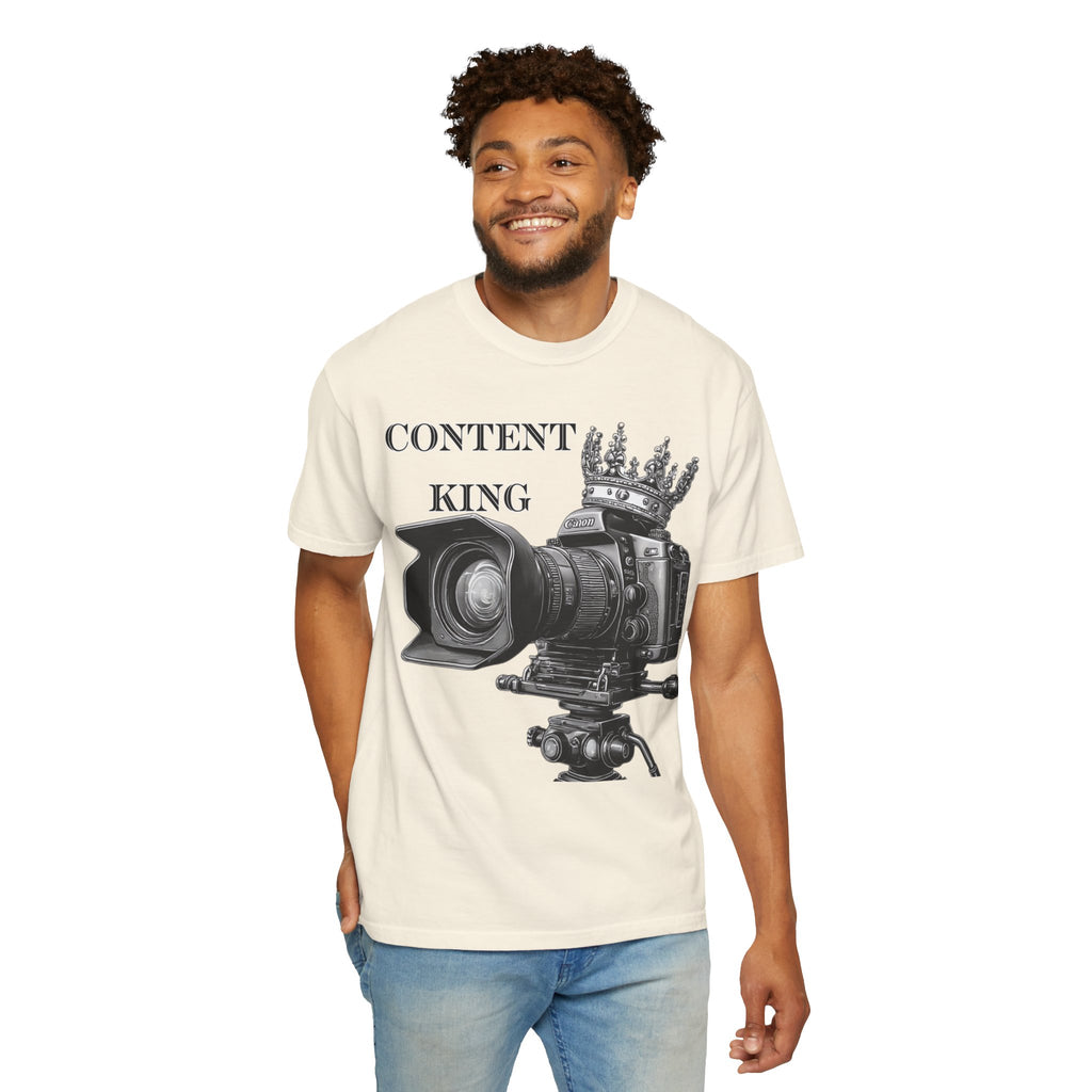 "Content King" Camera Graphic Tee