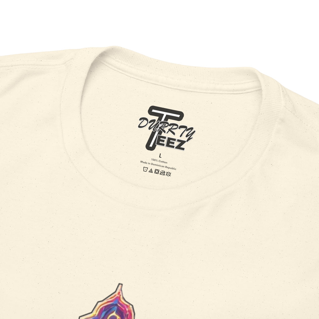 "Self Sacrifice" Neon Christian Cross Graphic Tee