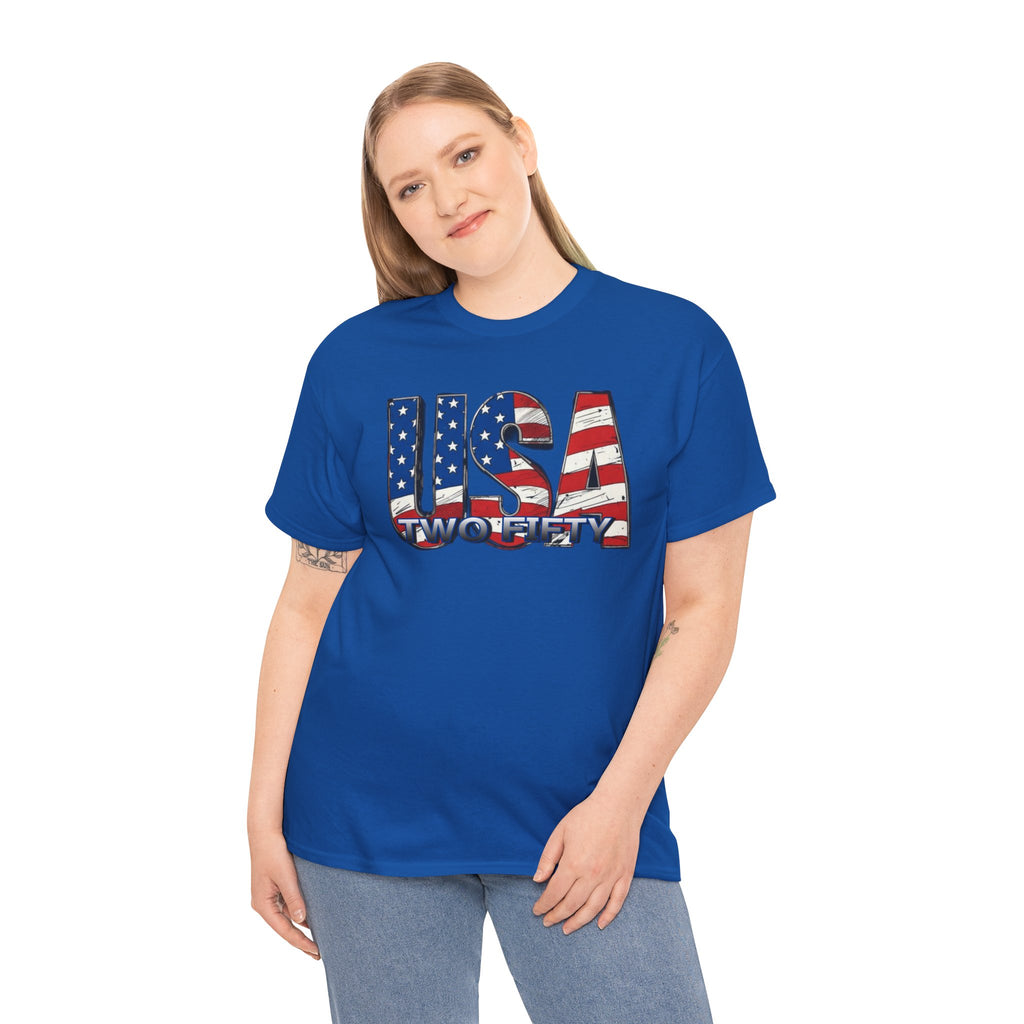 "USA Two Fifty" – 250 Years Patriotic America Graphic Tee