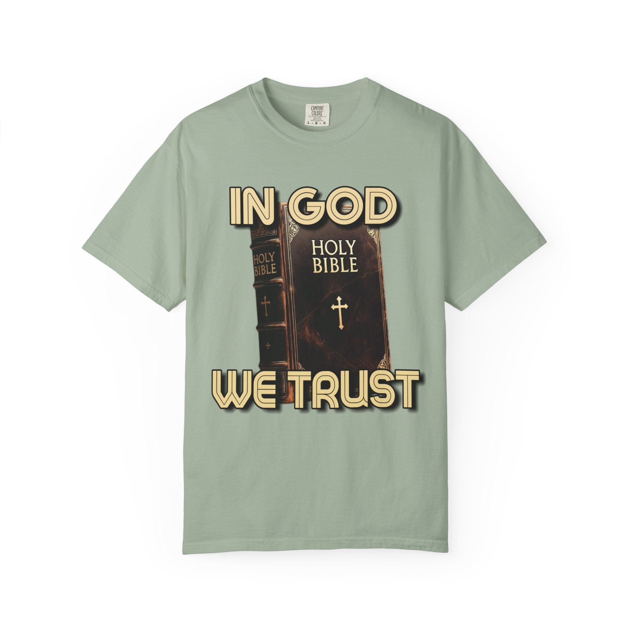"In God We Trust" Faith Graphic Tee
